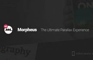 Themeforest : Morpheus - Ultimate One Page Parallax Theme