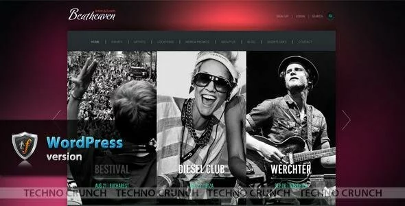 Themeforest : Beatheaven - Music WordPress Theme