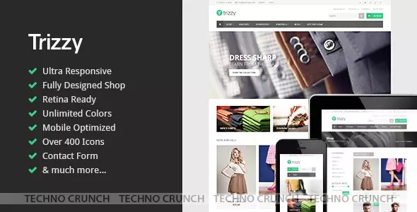 Themeforest : Trizzy - Multi-Purpose eCommerce HTML Template