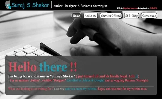 Suraj S Shekar | Author, Designer & Business Strategist