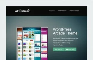 WordPress Galaxy Theme