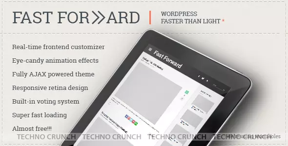 Themeforest : Fast Forward - Faster than Light Content Sharing