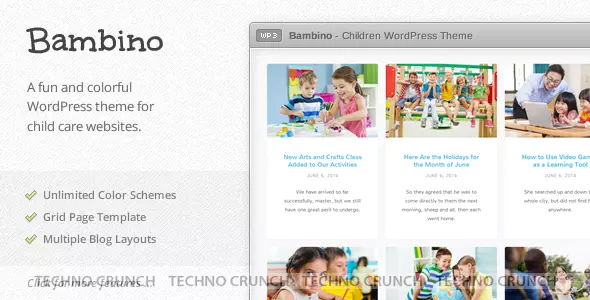 Themeforest: Bambino - Children WordPress Theme