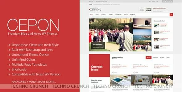 Themeforest: Cepon - News and Magazine WordPress Themes