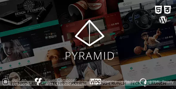 Themeforest : Pyramid - Portfolio for Professionals and Agencies