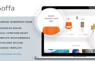 Themeforest : Soffa - Furniture & Bussiness WordPress Theme