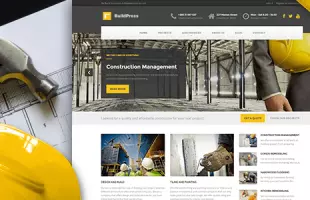 BuildPress - WP Theme For Construction Business