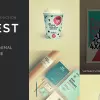 Modest - Minimal portfolio theme for creatives