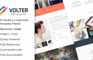 Volter Responsive One Page WordPress Theme